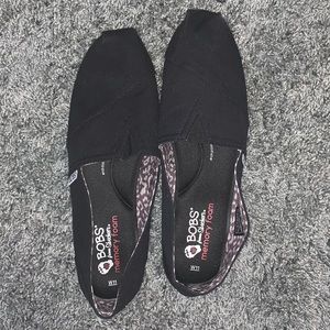 Bobs plush black classic shoes